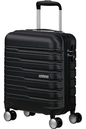 American Tourister American Tour Mistress Flashline - EasyJet Handgeck, Spinner XS, 35 x 45 x 20 cm, 23 L, 2,20 kg, Undererseater obsługi samolotów, czarny (Shadow Black)