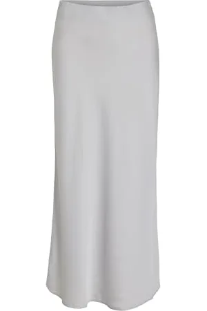 VILA Viellette Hw Midi Skirt - Noos, , 42