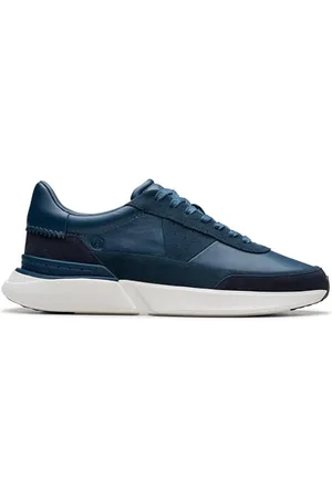 Clarks Premium Męskie rzemiosło Pace, granatowa skóra, 11 UK, Granatowa skóra, 43.5 EU