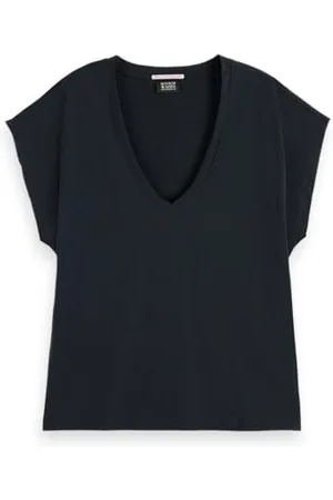Scotch&Soda Koszulka Core Slub V-Neck, , L