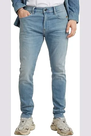 G-Star RAW męskie dżinsy Revend Skinny, Niebieski (Lt Indigo Aged 51010-8968-8436), 27W / 32L
