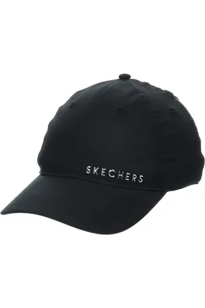 Skechers Damska czapka baseballowa Skech-Shine Folia Czarna, , Rozmiar uniwersalny