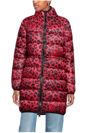 Moschino Kurtka damska z nadrukiem zwierzęcym, , 42