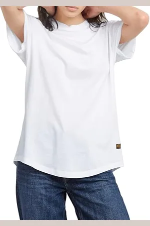 G-Star RAW Lash Fem luźny top damski, Biały (White D16902-4107-110), M