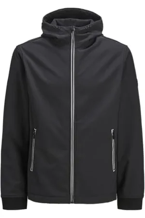 JJ Męska kurtka softshell Jrebwood, czarna, M, , M