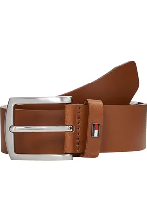 Tommy Hilfiger Męski pasek mocujący DENTON 3,5 EXT AM0AM13536, brązowy (koniakowy), 95, , 95