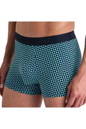 Calida Grafic Cotton bokserki męskie, ze 100% bawełny Supima, z elastycznym ściągaczem, , 46-48
