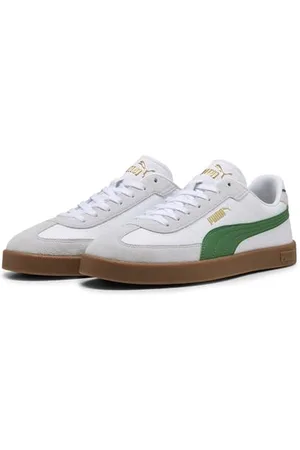 PUMA Unisex Club II ERA Sneaker, White-Archive Green-Gum, 44 UK, Biała zielona guma archiwalna, 43 EU