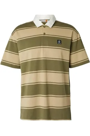 Timberland Striped Rugby Short Sleeve koszulka polo męska, , S