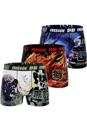 Freegun Męskie bokserki Lot De 3 Homme Modern, , S
