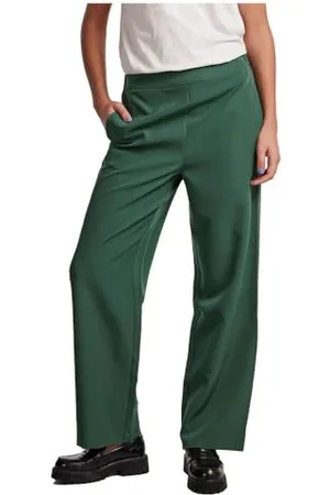 Pieces® Damskie spodnie Pcbossy Hw Wide Plain Pant Noos, , (M) W / 30L