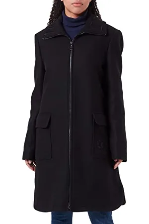 Moschino Gothic Love Embroideries On The Collar Płaszcz Damski, , 42