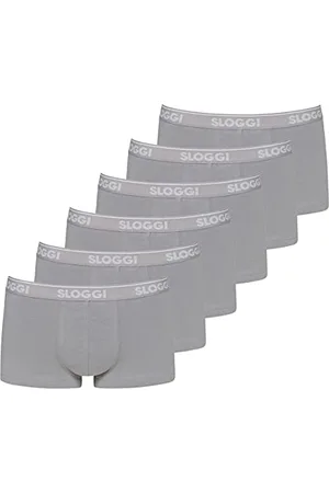 Sloggi Mężczyźni Go Abc Hipster 6P Bokserki Obcisłe, , XL, 6 Sztuk
