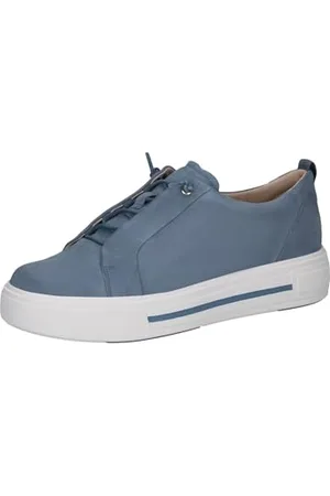 Caprice Damskie buty sportowe 9-23709-44, LT.Blue Suede, 40 EU, , 40 EU