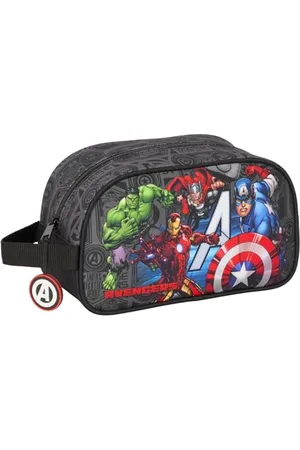 Safta Avengers Vendetta - średnia torba szkolna dla dzieci z uchwytem, kosmetyczka dla dzieci, możliwość dostosowania do samochodu, łatwe czyszczenie, wygodna i wszechstronna, jakość i wytrzymałość