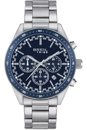 Breil Collection Fast Watch Analogowa tarcza Chrono Mechanizm kwarcowy i stalowa bransoletka dla mężczyzn, bransoletka