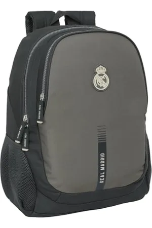 Safta REAL MADRID 3rd EQUIPATION 24/25 - Plecak szkolny dla dzieci, idealny dla dzieci w różnym wieku, wygodny i wszechstronny, jakość i wytrzymałość, 32 x 16 x 44 cm, , M, Casual