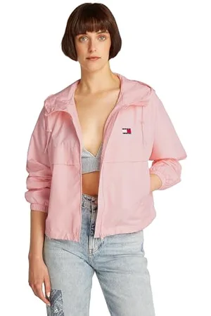 Tommy Hilfiger Damska kurtka wiatrówka TJW ESSENTIAL WINDBREAKER EXT, różowa, XXS, , XXS