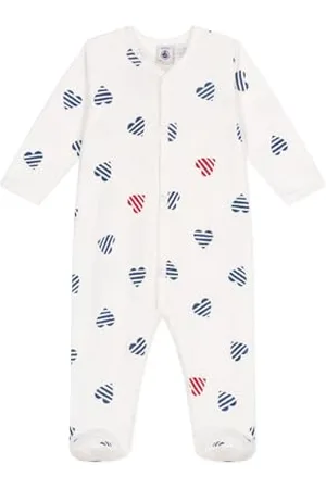 Petit Bateau Unisex Baby A0CN8 dobry sen, biały/wielokolorowy, 24 miesiące, , 24 miesięcy