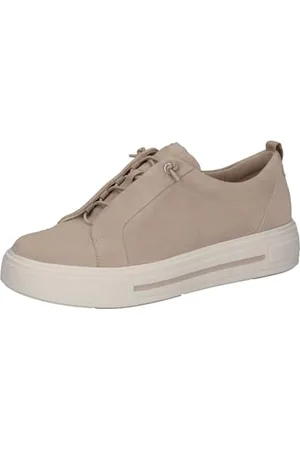 Caprice Damskie buty sportowe 9-23709-44, kolor: piaskowy zamsz, 42 EU, , 42