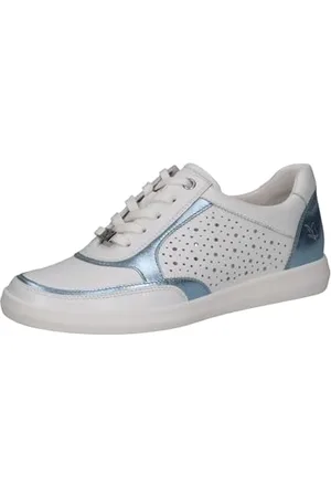Caprice Damskie buty sportowe 9-23708-44, białe/LT.Blue, 42 EU, , 42