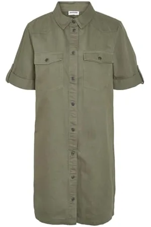 Noisy May NMNEW Signe S/S Denim Dress CLR NOOS, , L