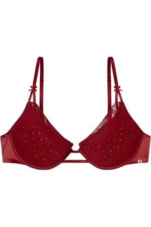 Women secret Świąteczny biustonosz push-up sąsiad blondynka, czerwony, 85B dla kobiet, , rozmiar uniwersalny