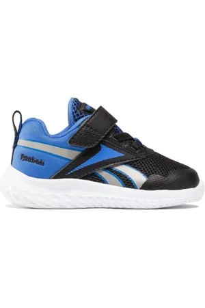 Reebok Rush Runner 5 TD, Kapcie Dziecko-Dzieci, , 24 EU, Cblack Vecblu Pewter, 24 EU