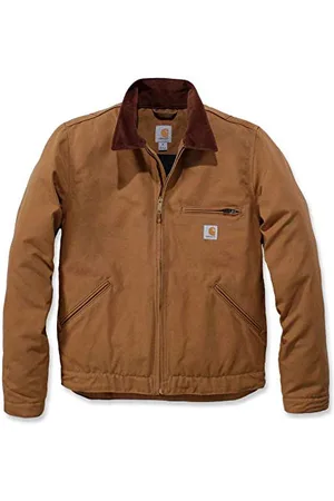 Carhartt Duck Detroit Jacket Odzież robocza wierzchnia Mężczyźni, brązowy ( Brown), M
