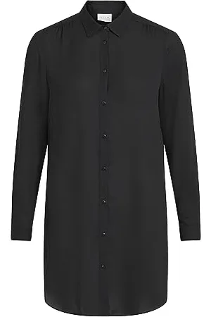 VILA Koszula damska Loose Fit Long, , 38