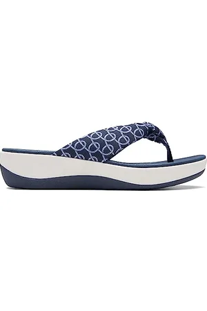 Clarks Arla Glison, Klapki Damskie, Drukowanie indygo, 38 EU