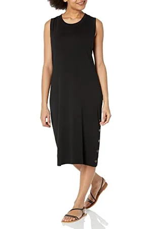Karl Lagerfeld Paris L2fd7446-blk-l luźna sukienka damska, czarna, duża, czarny, L