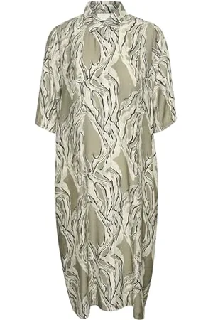 Kaffe Koszula damska Kołnierzyk Buttons Half Sleeves Pockets Length, , 32
