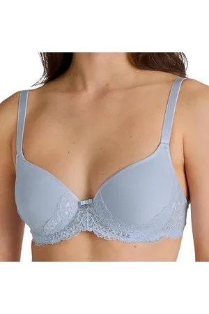 Calida Sensual Secrets damski biustonosz dystansowy, regulowane ramiączka, z koronkowymi detalami, formowane miseczki, , 85A