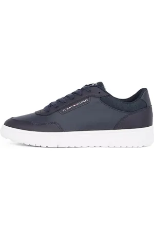Tommy Hilfiger Męski Th Basket Core Lth Pinperf Low Top, , 41 EU