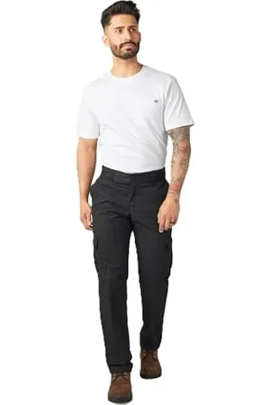 Dickies Męskie spodnie cargo o regularnym kroju z diagonalu, , 32W / 30L