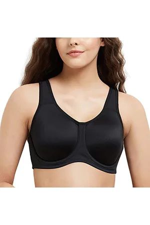 Wacoal Damski biustonosz sportowy z fiszbinami, , 90D