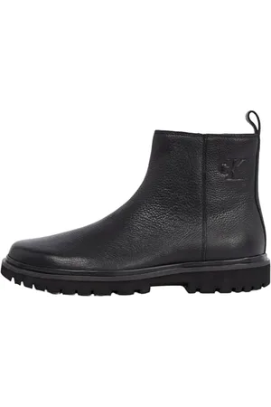 Calvin Klein CK JEANS Męskie buty Eva Mid Chelsea Zip Tumbled Ym0ym01173, , 43.5 EU