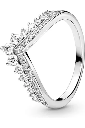 PANDORA Damen-Motivring 925 Sterlingsilber mit Ringgröße 58 (18.5) 197736CZ-58