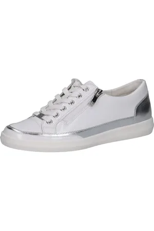 Caprice Damskie buty sportowe 9-23706-44, białe/srebrne, 42 EU, , 42