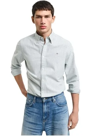 GANT Slim Oxford Banker Stripe Shirt, , XXL