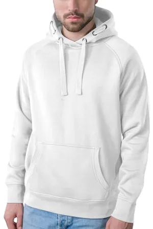 HRM Bluza z kapturem unisex 903, biała, regularna