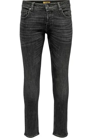 Only & Sons Onsloom Slim Black 3145 Tai DNM Noos, , 27W / 32L