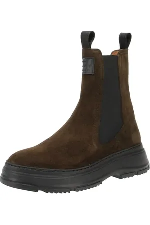 GANT FOOTWEAR Damskie buty JANEBI Chelsea, ciemny oliwkowy, 41 EU