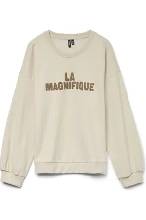 VERO MODA Vmclora L/S O-Neck Sweat JRS Lcs, , L