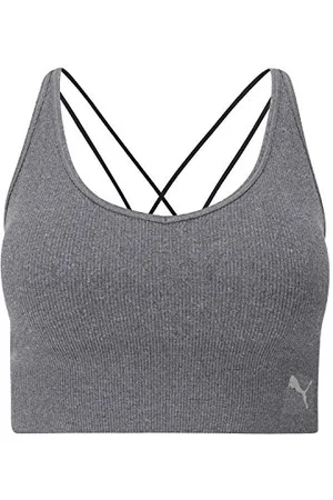 PUMA Damski bezszwowy biustonosz sportowy, , L