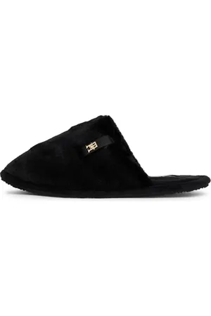 Tommy Hilfiger Damskie kapcie domowe TH Comfort (FW0FW08138), czarne (czarne), 37/38 EU, , 37/38 EU