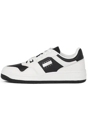 Tommy Hilfiger Męskie trampki TJM Retro Basket Cupsole Tumble EM0EM01513, białe, 42 EU, , 43 EU