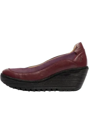 Fly London Damskie mokasyny YEKA530FLY, wino, 35 EU, , 35 EU