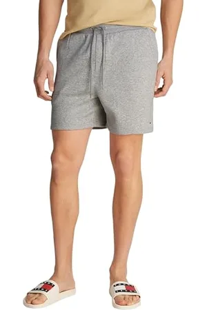Tommy Hilfiger Męskie spodenki dresowe TJM S FLAG BEACH SHORT EXT, szare, XXL, , XXL